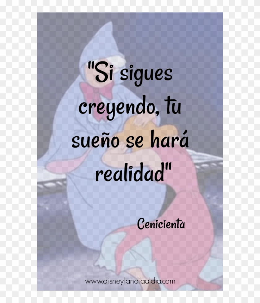 Frase De Amistad De La Cenicienta - Poster Clipart