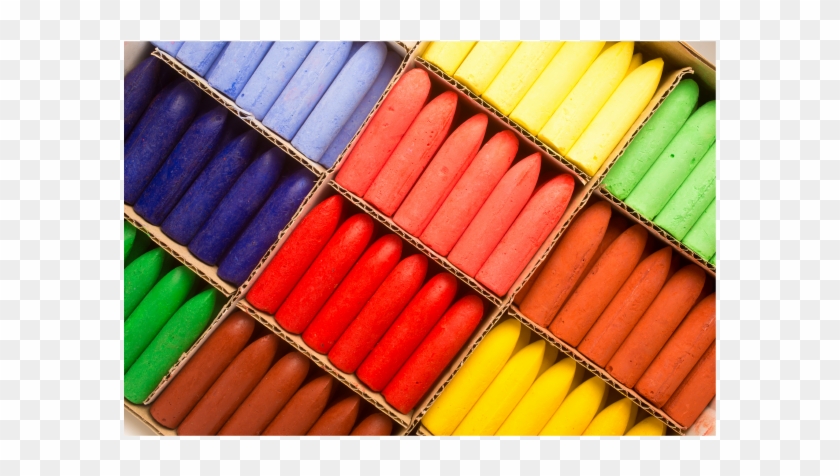 Crayon/chalk Combo Box - Art Clipart