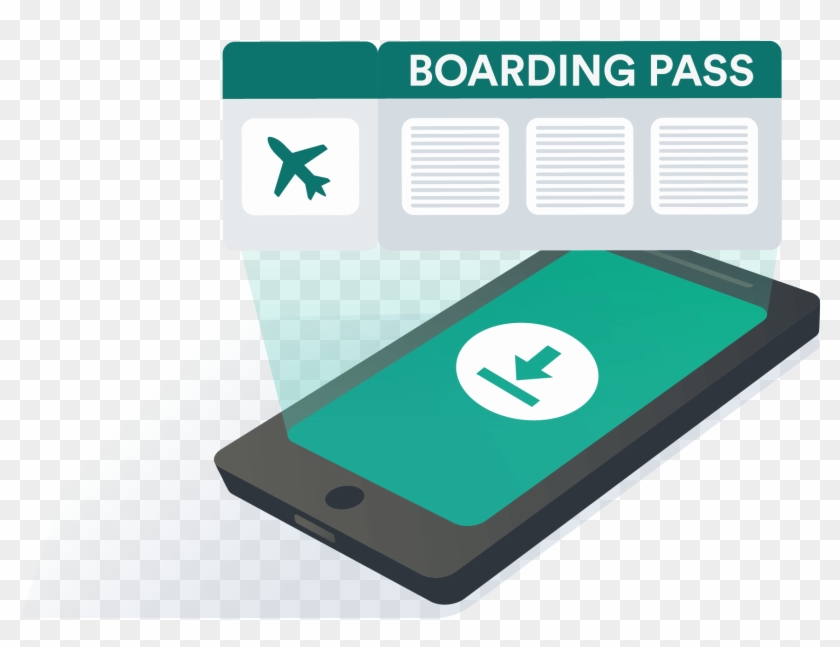 Boarding-pass - Gadget Clipart