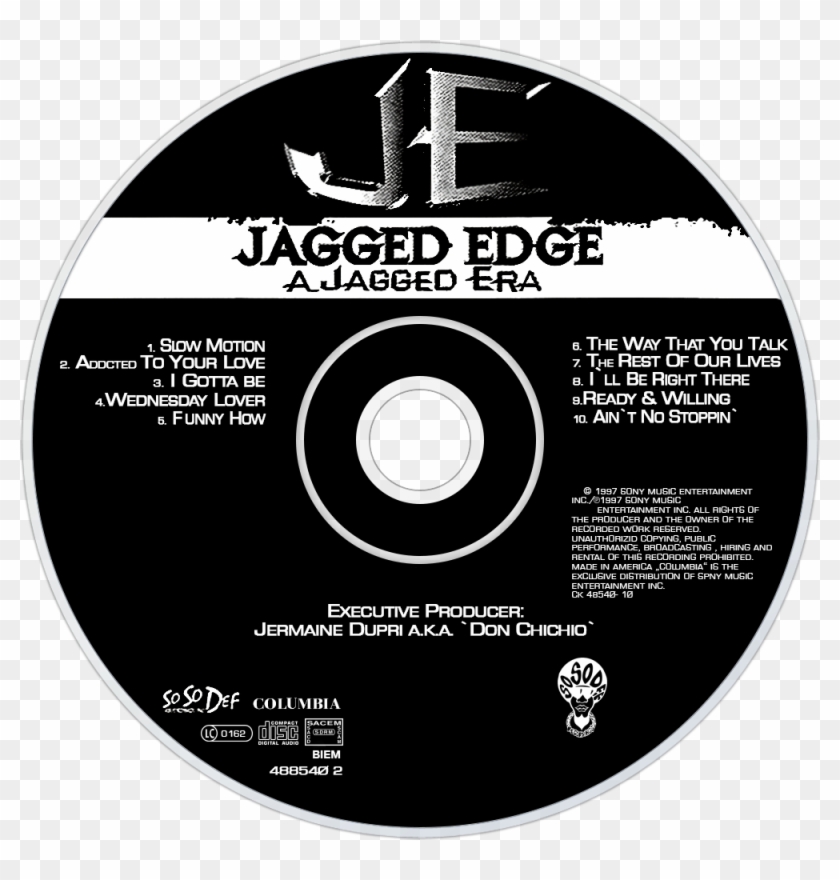 Jagged Edge A Jagged Era Cd Disc Image - Jagged Edge A Jagged Era Songs Clipart