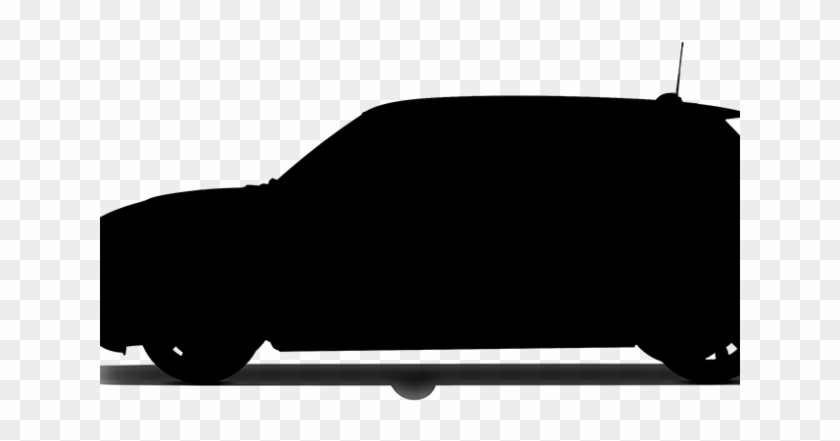 Mini Cooper Clipart Animated Car - Silhouette - Png Download #4257210