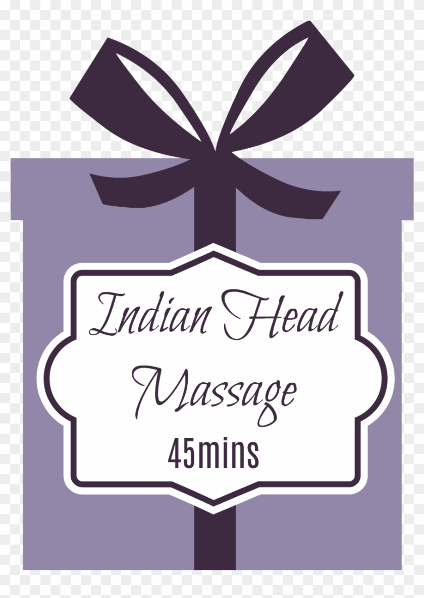 Indian Head Massage 45mins - Gift Card Clipart