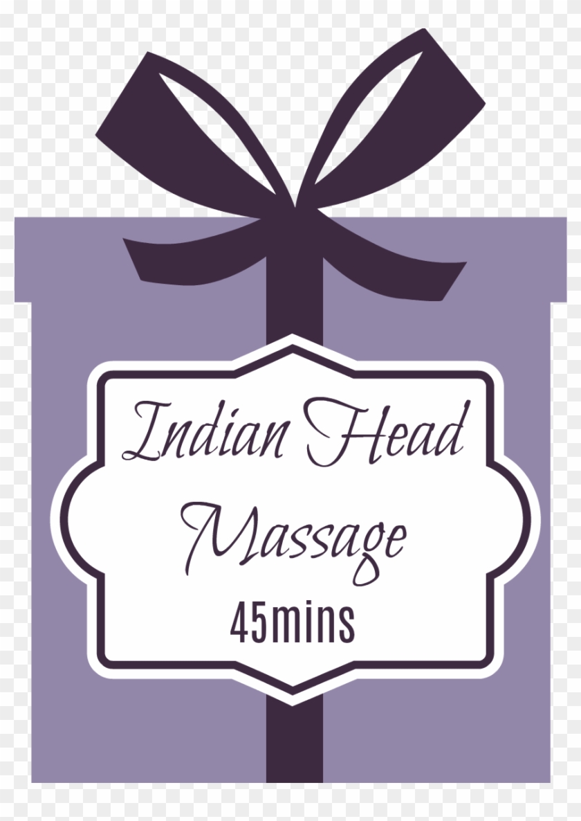 Indian Head Massage 45mins - Gift Card Clipart #4257355