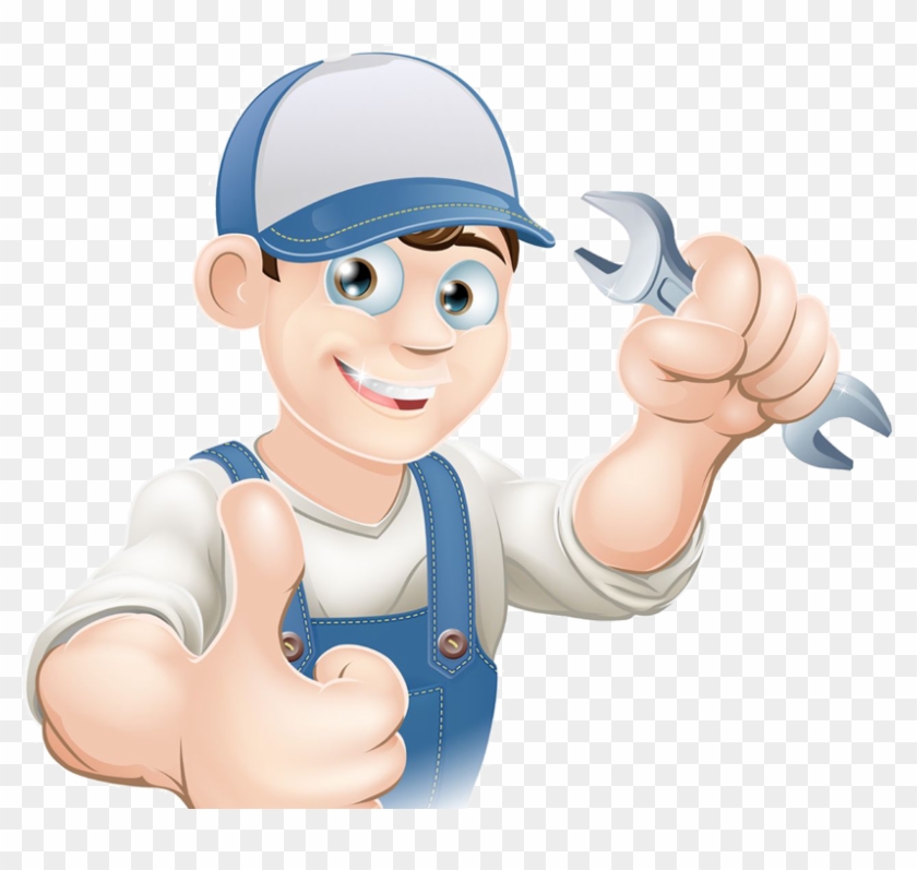 L-tune Automotive Mechanics - People Working With Their Hands Clipart