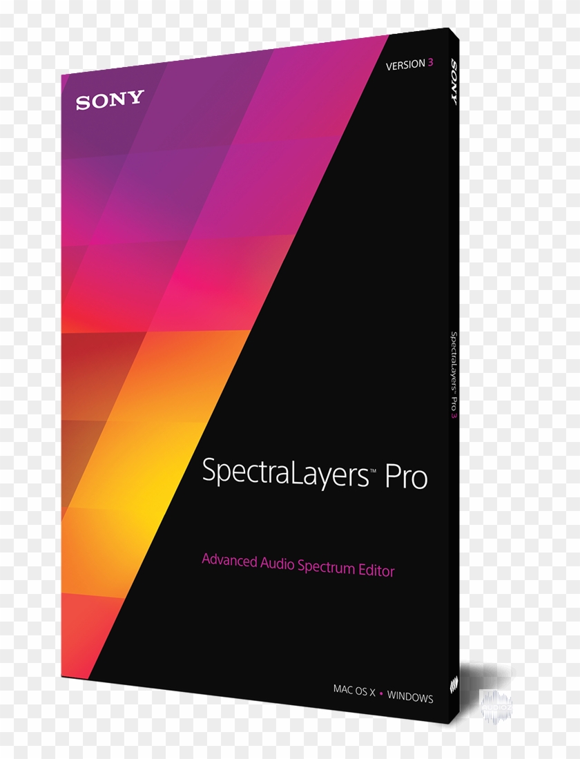 Sony Spectralayers Pro V3 - Graphic Design Clipart #4257741