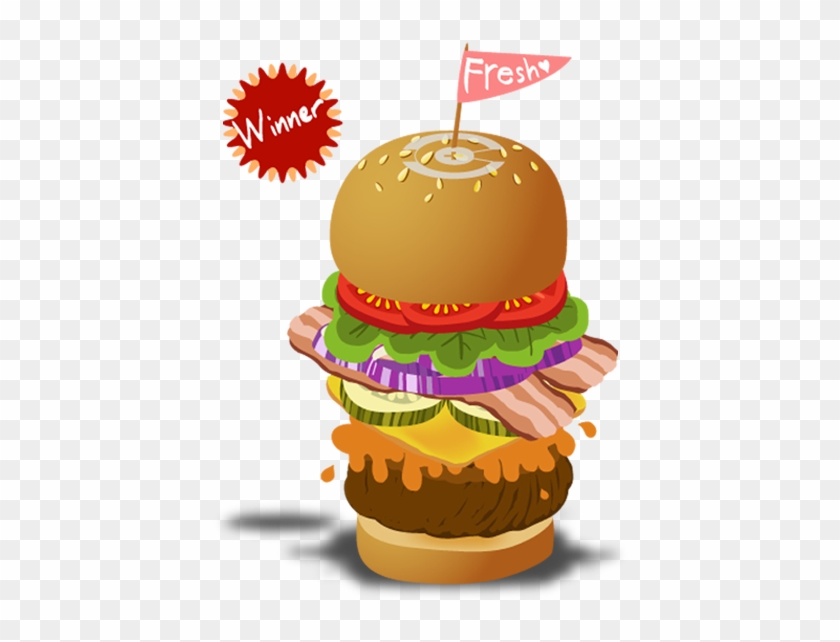Cinco De Mayo - Burger Night Art Clipart