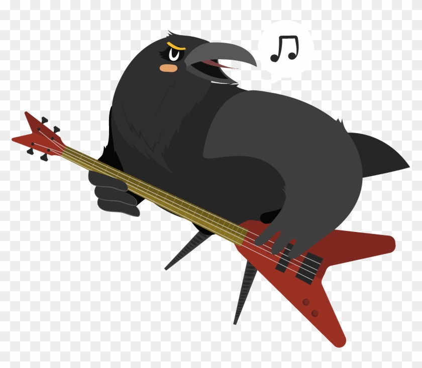 Img Cuervo - Onomatopeyas De Pajaros Clipart #4258270