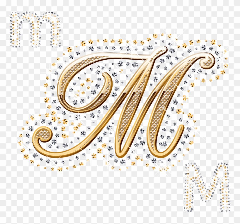 Visita La Entrada Para Saber Más - Letra M En Dorado Clipart