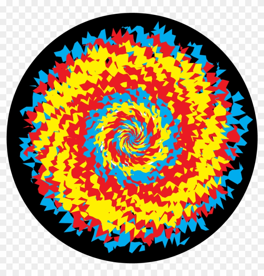 Jagged Pinwheel - Circle Clipart #4258805