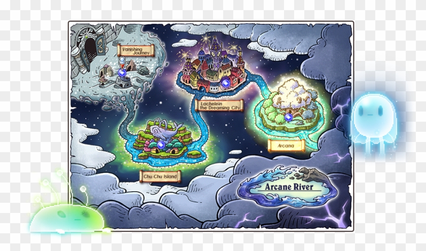 Arcana Is Available To Players Lv - 레 헬른 월드 맵 Clipart