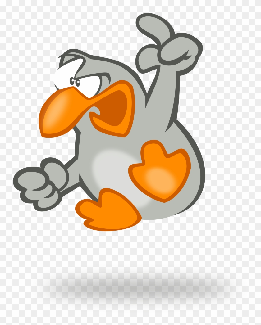 Penguin Arguing By Mimooh - Cartoon Clipart #4259216