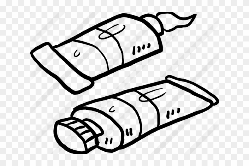 Paint Tubes Clipart Transparent - Png Download