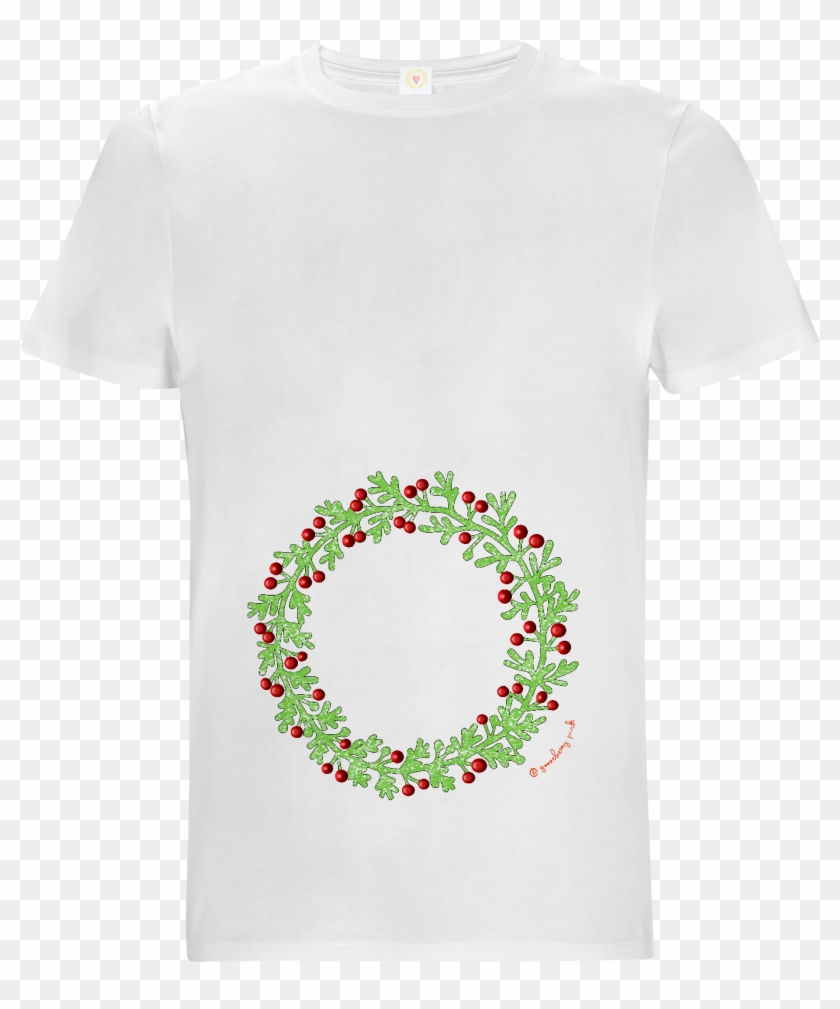 Holly Wreath - Shirt Clipart #4259441