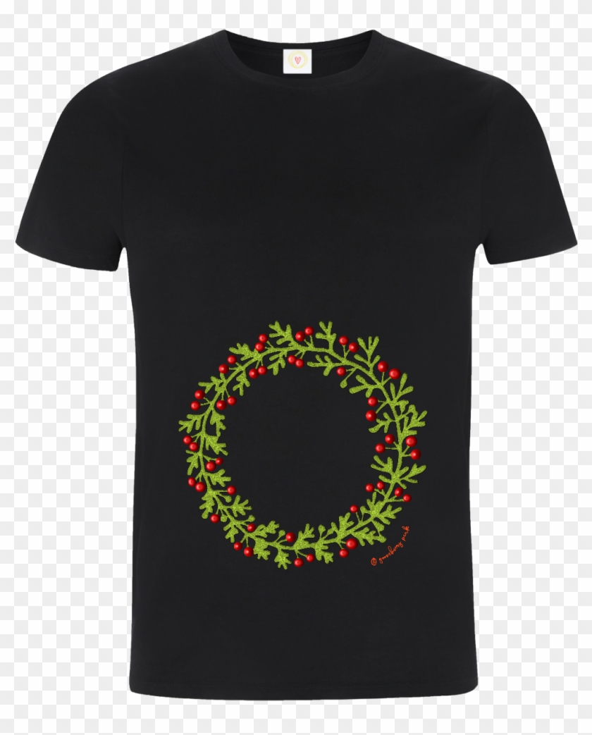 Holly Wreath - T-shirt Clipart
