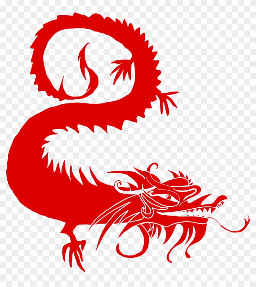 Finally, After A Pleasant Evening We Bid Our New Associates - Dragon Chino Tribal Tattoo Clipart #4259881