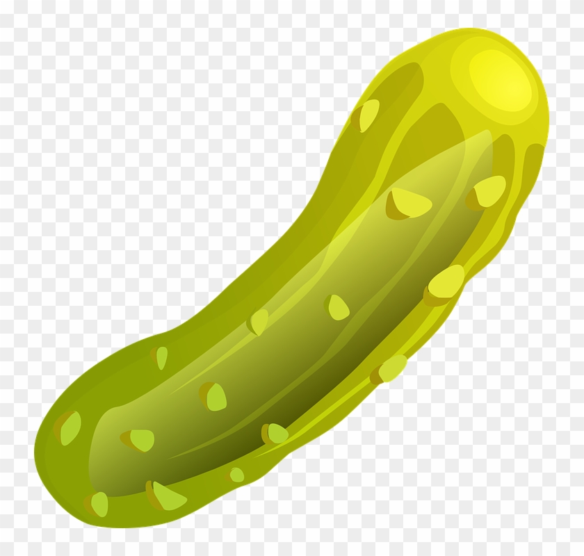 Cucumber Vegetable Healthy Nutrition Icon Vector Vectors - Pickle Png Clipart