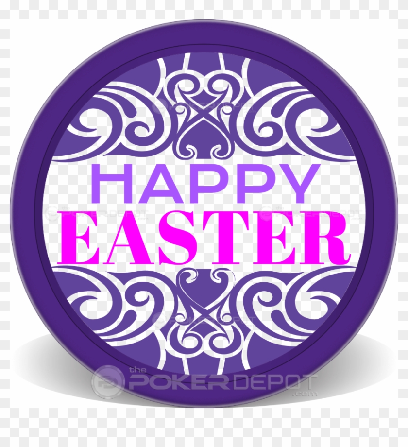 Easter Bunny - Back - Circle Clipart #4260778