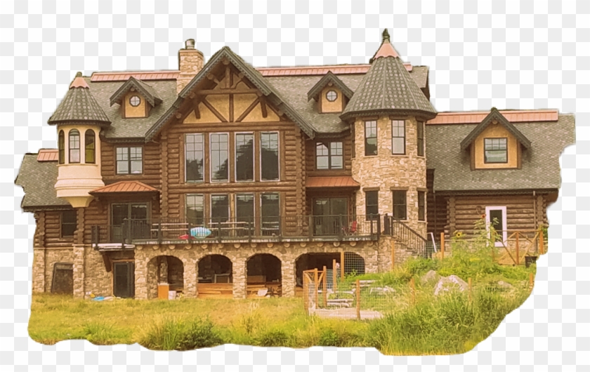#house #mansion #home #bighouse #stone #stonehouse - House Clipart #4260845