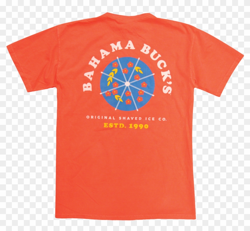 Neon Parasol Tee - Shirt Clipart