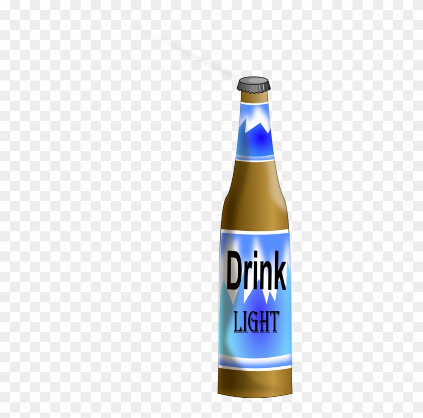 Beer Bottle Drink Computer Icons - Beer Clipart #4261282