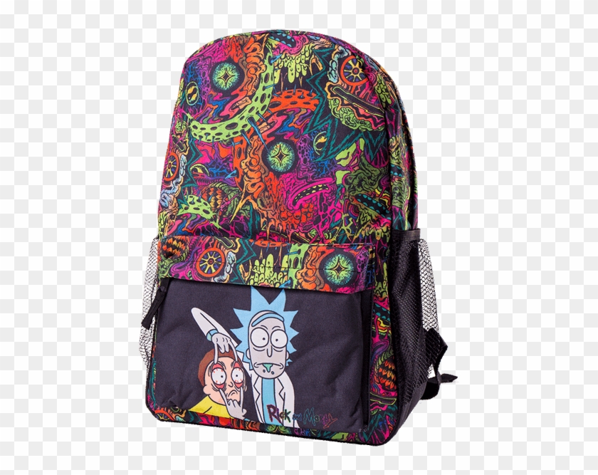 1 Of - Backpack Rick And Morty Clipart #4261757
