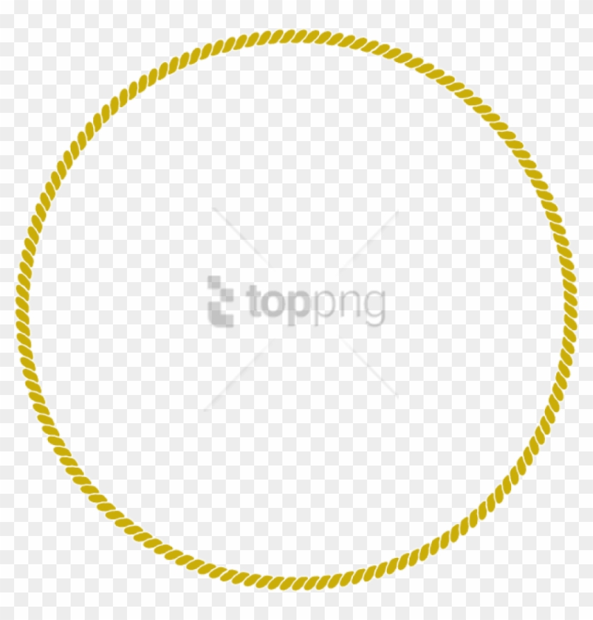 Free Png Gold Money Chain Png Png Images Transparent - Gold Circle Border Png Clipart #4261862