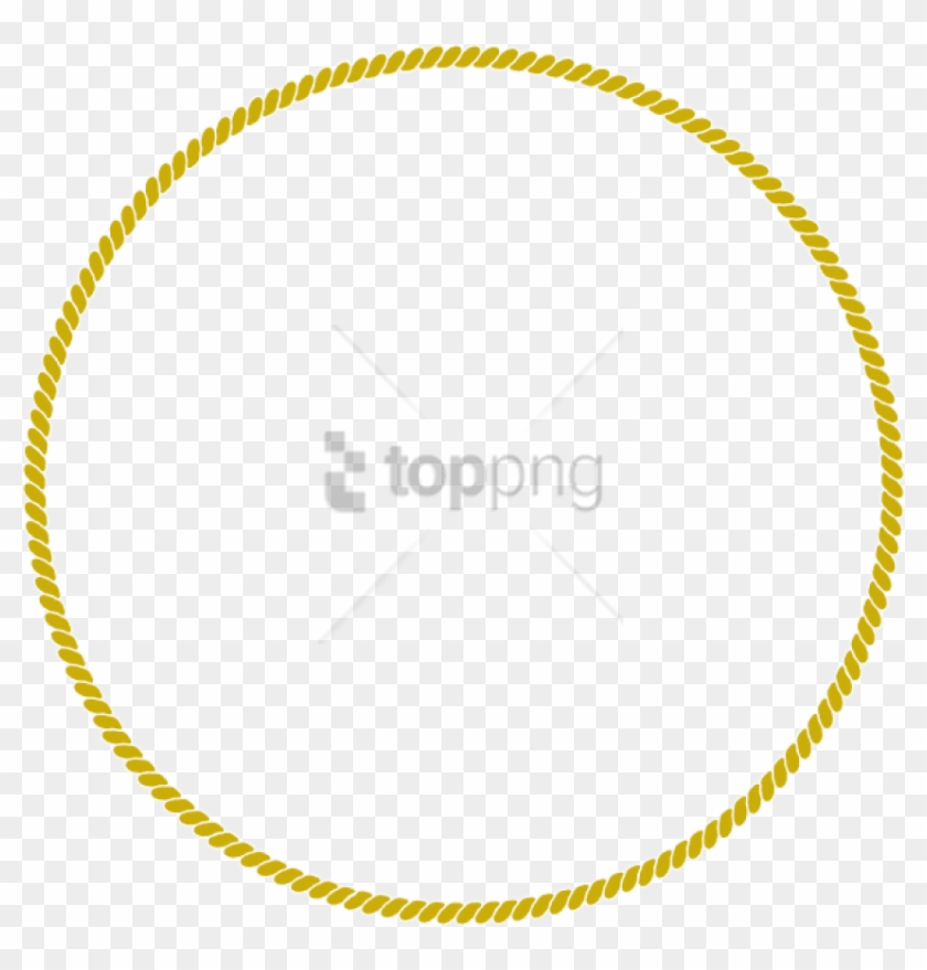 Free Png Gold Money Chain Png Png Images Transparent - Gold Circle Border Png Clipart