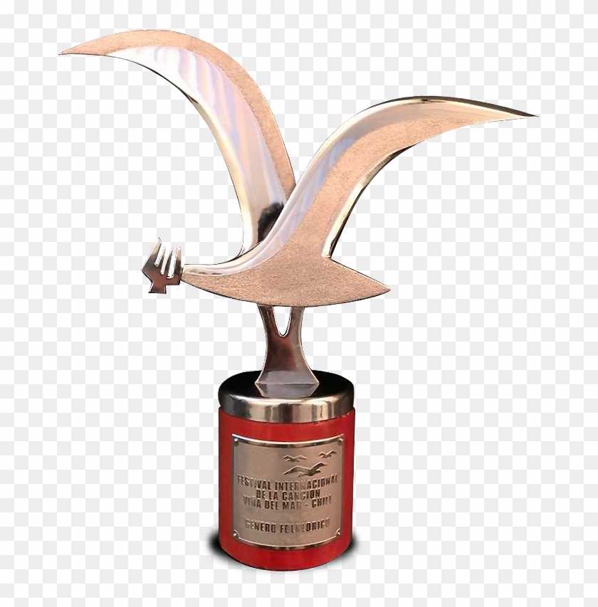 Premio Gaviota De Plata Mejor Canción Folclórica - Gaviota De Plata Png Clipart #4262589
