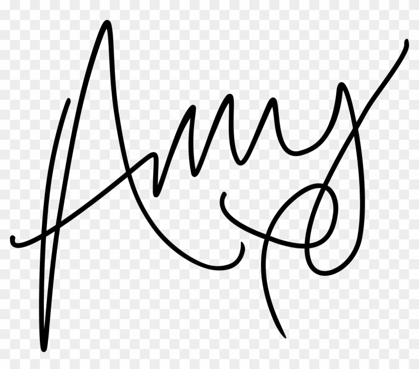 Amy Winehouse Logo Png - Amy Winehouse Signature Clipart #4263148