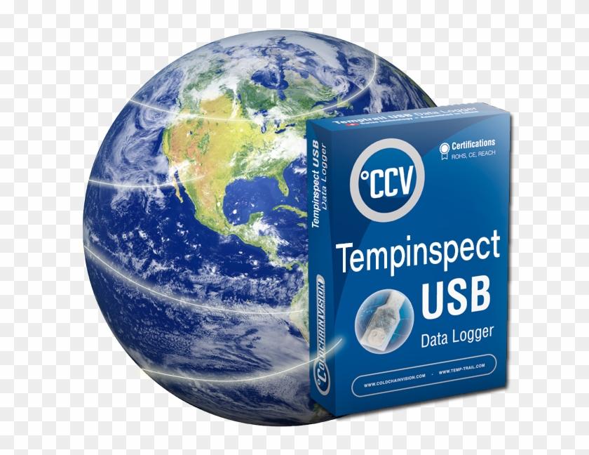 Temperature Logger Software World - Globe Real Life Clipart #4263208