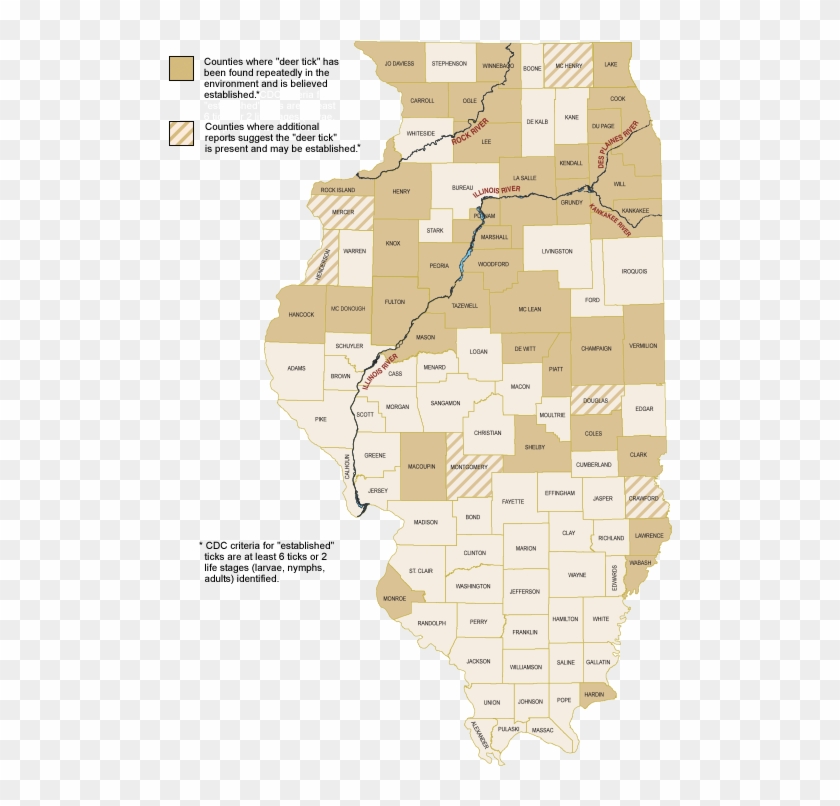 Additional Tick And Host Surveillance Activities Not - Gun Sanctuary Counties In Illinois Clipart #4264024