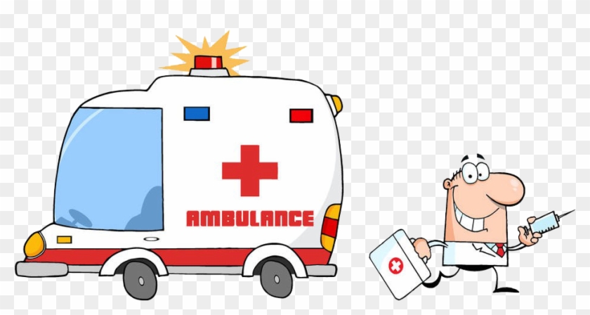Freeuse Stock Ambulance Clipart Paramedic - Animated Ambulance Clipart - Png Download