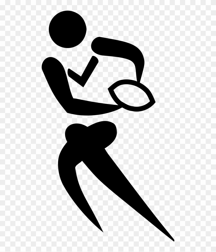 Rugby League Pictogram - Rugby Olympics Pictogram Clipart