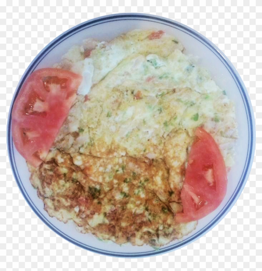 Jamon, Cebolla, Ají Y Tomate // Scrambled Eggs With - Indian Omelette Clipart #4264691