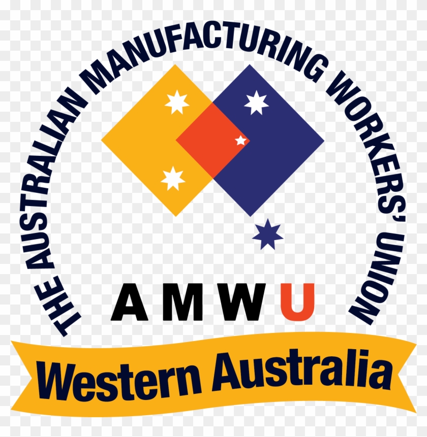 Amwu Wa State Logo V 3 Transparent Bacground - Australian Manufacturing Workers Union Clipart