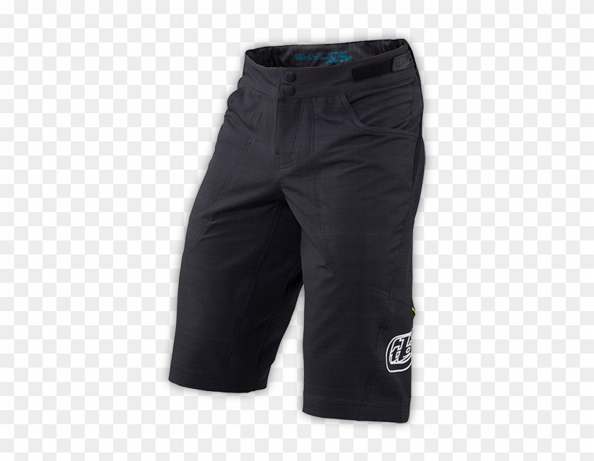 Troyleedesigns Skylineraceshort Surfacecharcoal - Shorts Clipart #4264739