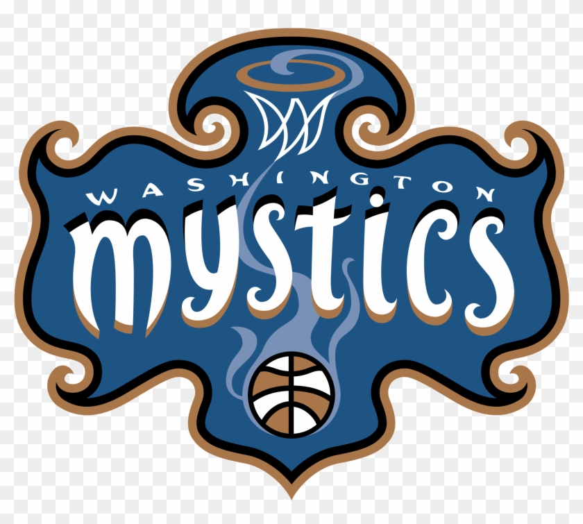 Washington Mystics Logo Png Transparent - Washington Mystics Wnba Logo Clipart
