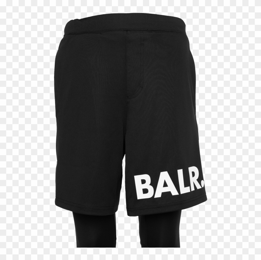 Workout Shorts Black Combination - Black Balr Shorts Clipart