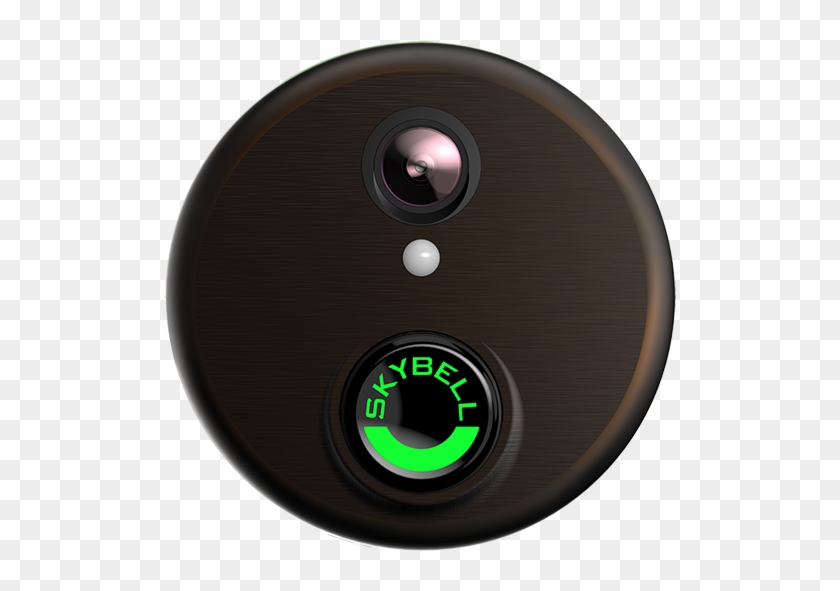 Video Doorbell Black Web - Skybell Hd Bronze Clipart