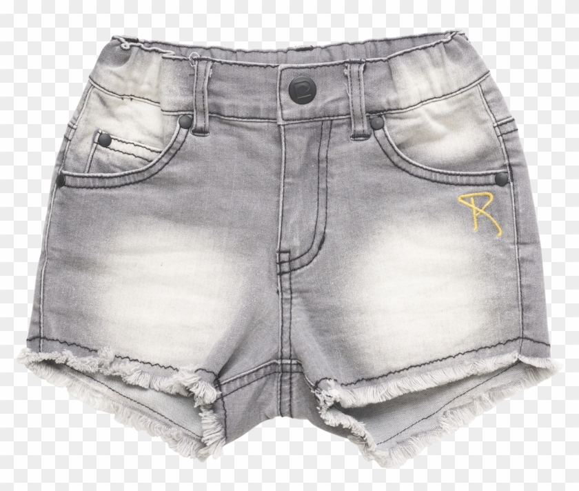 Ryb Tie Dye Denim Short - Shorts Clipart