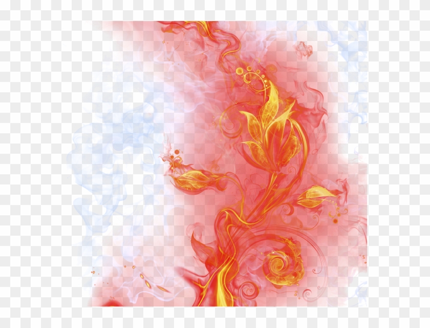 Огонь Png, Огненный Цветок, Пламя - Flame Clipart #4267073