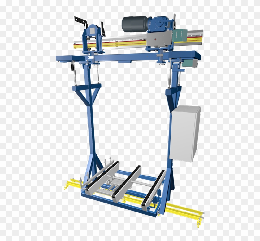 Electrified Monorail Systems Are Floor-free Conveying - Machine Tool Clipart