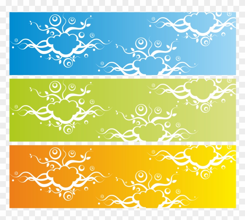 Free Banner With Abstract Background - Clip Art - Png Download