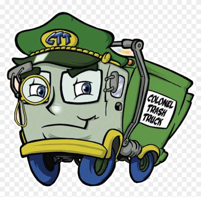 Trash Clipart Litter Pick - Trash Truck - Png Download #4267653