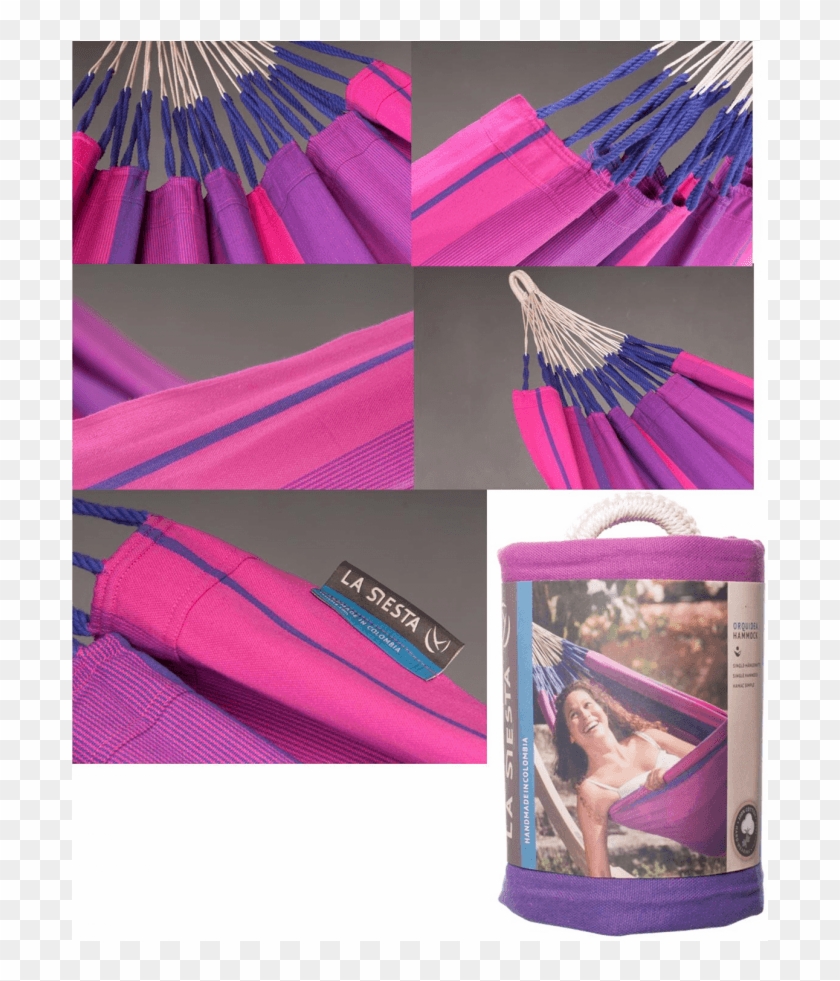 La Siesta Orquidea Cotton Single Classic Hammock - Skirt Clipart #4267841