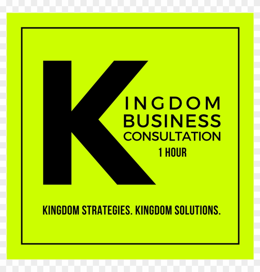 Kingdom Business Consultation - Sign Clipart #4267846