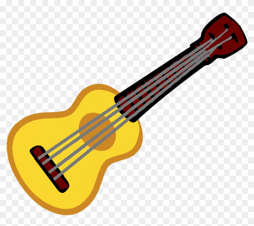 Ukulele Clipart At Getdrawings - Guitar Clipart Transparent Background - Png Download #4268466
