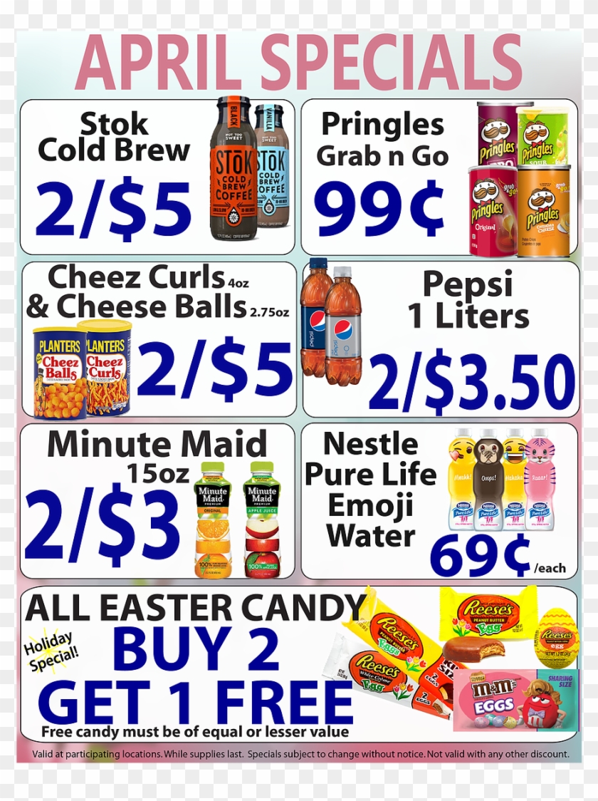 April Specials Clipart