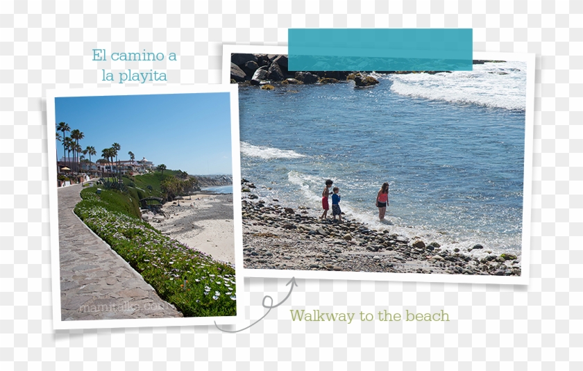 Walkway To The Beach Las Gaviotas Mamitalks - Beach Clipart #4268645