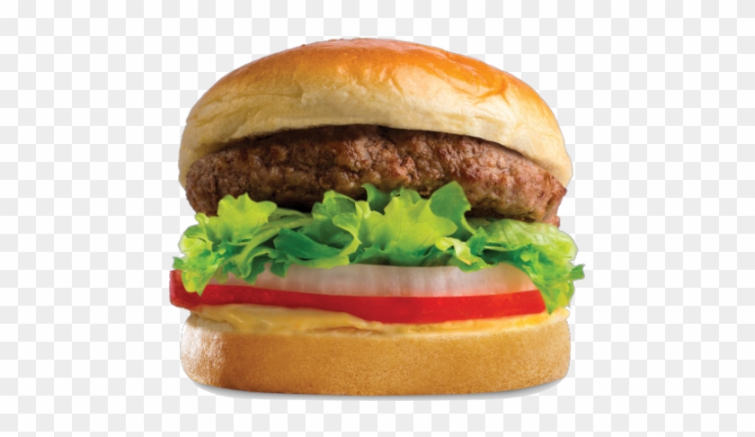 Hamburguesa Sencilla - Cheeseburger Clipart #4269346